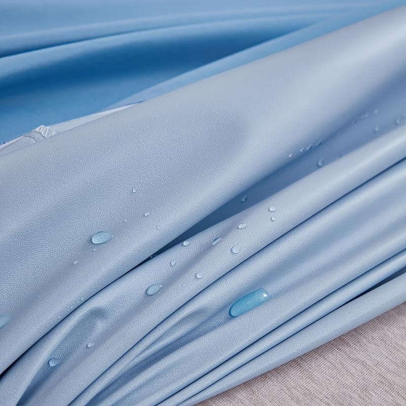 Водонепроницаемый протектор матраса 2025, Однотонное покрывало, Натяжной чехол для матраса, Пыленепроницаемая дышащая стираемая простыня для недержания