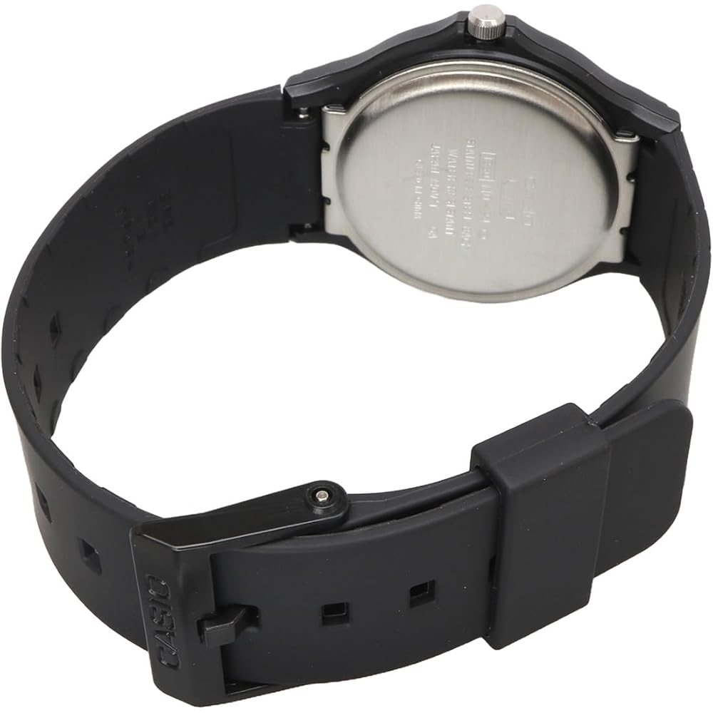 Casio Chupacasi MQ-24B-1B Унисекс Аналоговые Часы Ремешок из Биопластика Черный