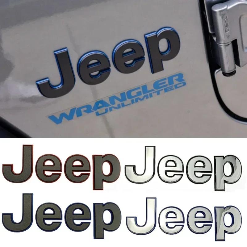 ALG4  ABS Material Car Front Emblem for Jeep Grand Cherokee Commander Renegade Liberty Compass Patriot Wrangler TJ JK Trunk Sticker