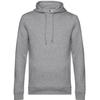 B&C Mens Inspire Heather Organic Full Zip Hoodie