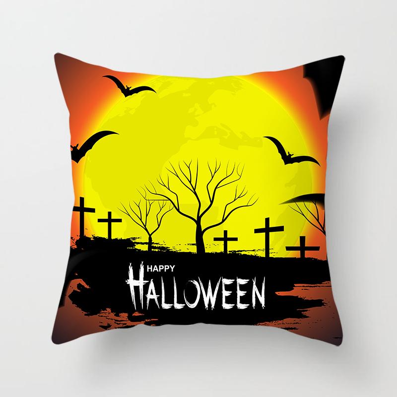 Подушка с буквами, чехол для дивана, кресла, кровати, декор для дома на тему Хэллоуина