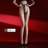 Glossy Vertical‑Line Pantyhose Women Sheer Oil Shiny Stocking Smooth Tights Club‑wear Transparent Hosiery High‑waist LeggingsGood product