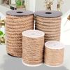 Bag Gardening Burlap Wedding Twine Thick Ribbon Party Decor DIY for Craft Cord String Jute Rope
