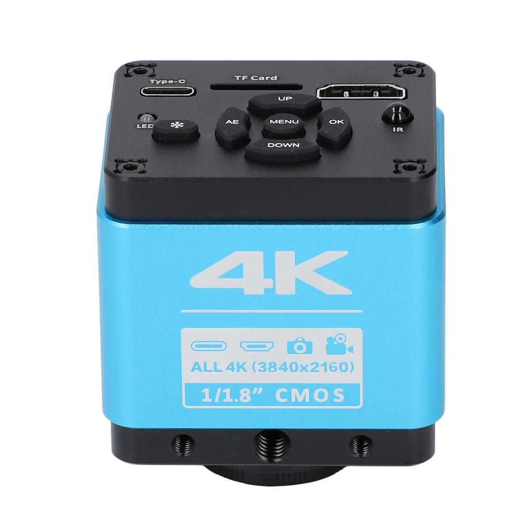 4K HD Микроскопная Камера 8.3MP 3840 X 2160 При 30FPS 1 1.8-дюймовый CMOS Промышленная Микроскопная Камера 12В