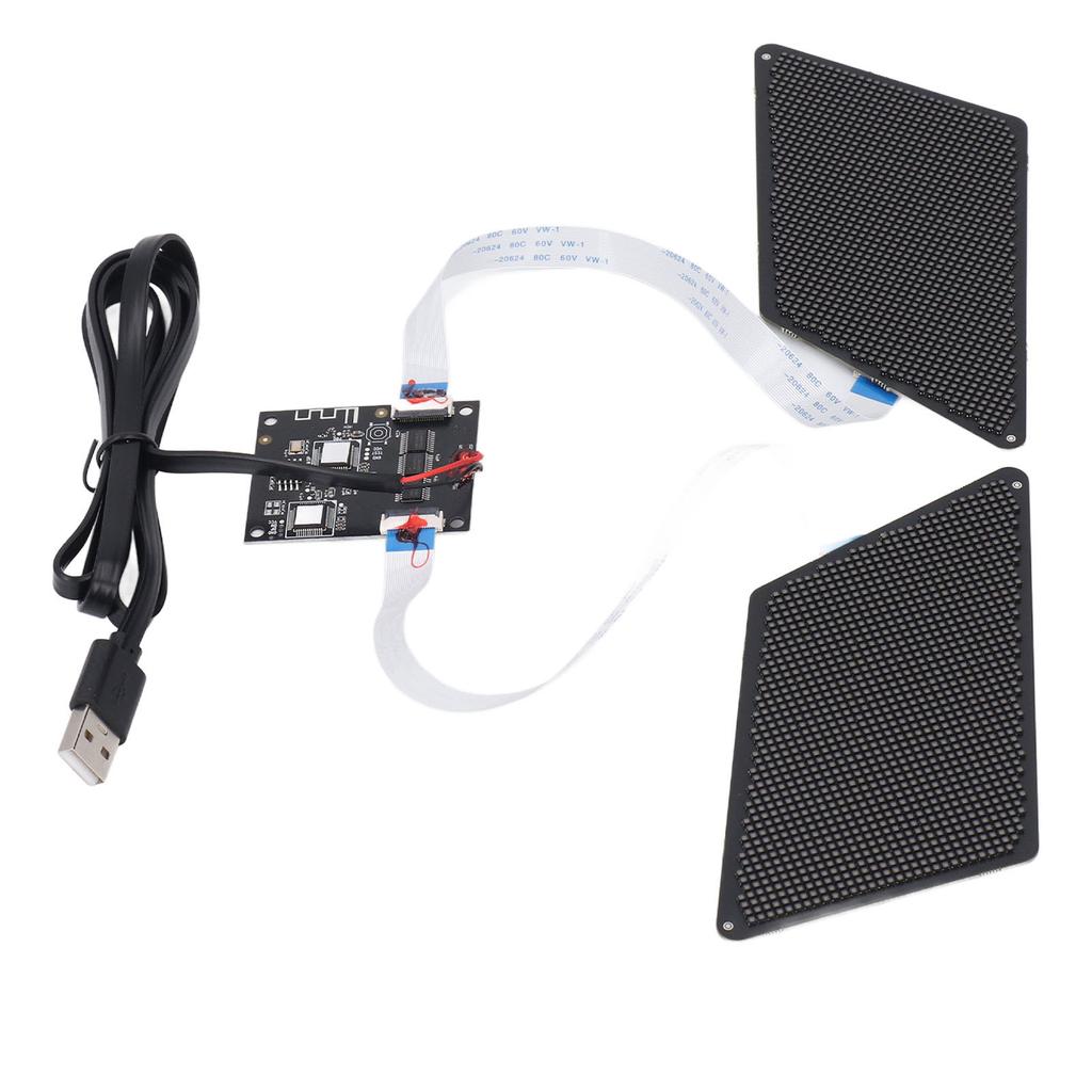 Светодиодный знак «глаз» с разрешением 48 X 96, управляемый через приложение BT, питание от USB, светодиодный знак для анимации слов и картинок