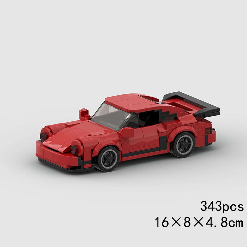 MOC Скорость Спорт Супер Гоночный Автомобиль Модель Строительные Блоки DIY Кирпичи Город Технический Ралли Отличный Гоночный Автомобиль Рождественский Подарок Игрушка