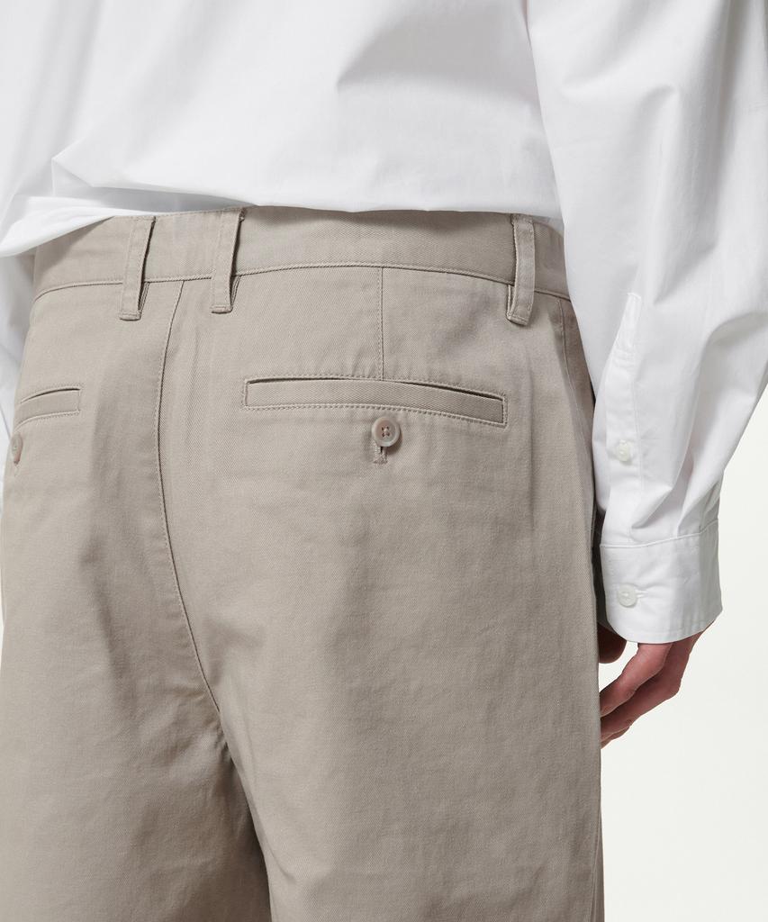 MUSINSA STANDARD Wide Chino Pants [Grayish Beige]