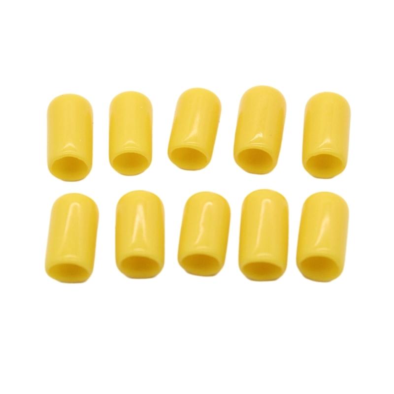 Упаковка из 10 универсальных вакуумных колпачков диаметром 6 мм. Винт для прокачки тормозов. Крышки для сосков. Прочное стильное решение для обслуживания труб.