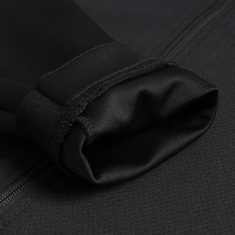 Nike Куртка с капюшоном и длинным рукавом с логотипом, однотонная, мужская, черная 856439-010