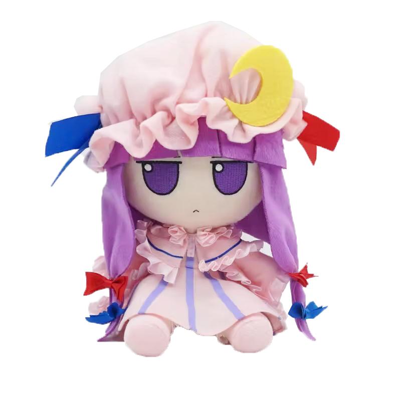 Fumo Hata no Kokoro Plush Toy Anime Touhou Project Japanese Game Stuffed Doll Soft Character with Removable Mask Kids Fans Gifts