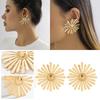 Creative Personality Earrings Fashion Women's Jewelry Accessories, Sunflower Stud Earrings