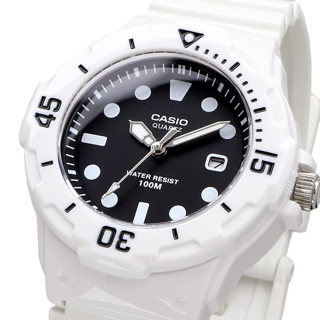 Casio Аналоговые часы LRW -200H-1EV / -200H-4EV Женские/Детские Дешевые Casio Глянцевый Черный/Розовый Металлик / Глянцевый Белый/Черный Зарубежная Модель [Параллельный Импорт]