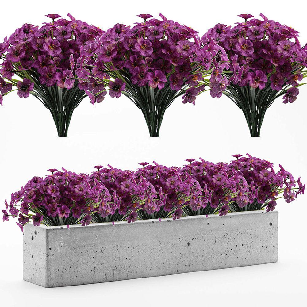 1 Bunch Home Outdoor Artificial Flowers Fake Flowers