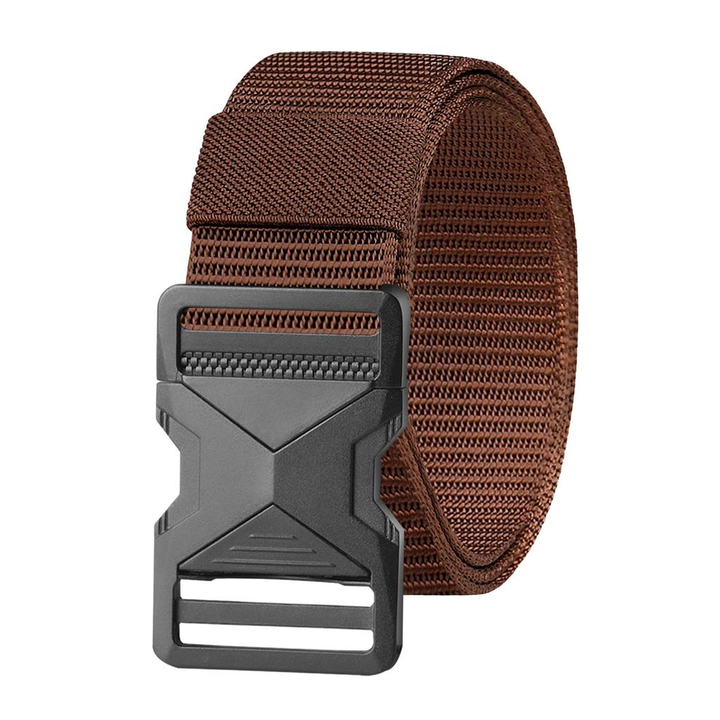 Men’s Quick-Release - Belt – Imitation Nylon Military Belt, Adjustable Outdoor, EDC, and Multi-Functional Waist Belt