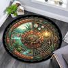 Steampunk Turtle Oasis Round Area Rug Under Office Chairs Bedroom Living Room Home Decor