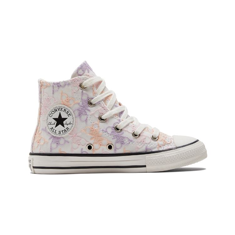 Converse Chuck Taylor All Star High Top Canvas Shoes Kids Sneakers Pink Purple A01616C