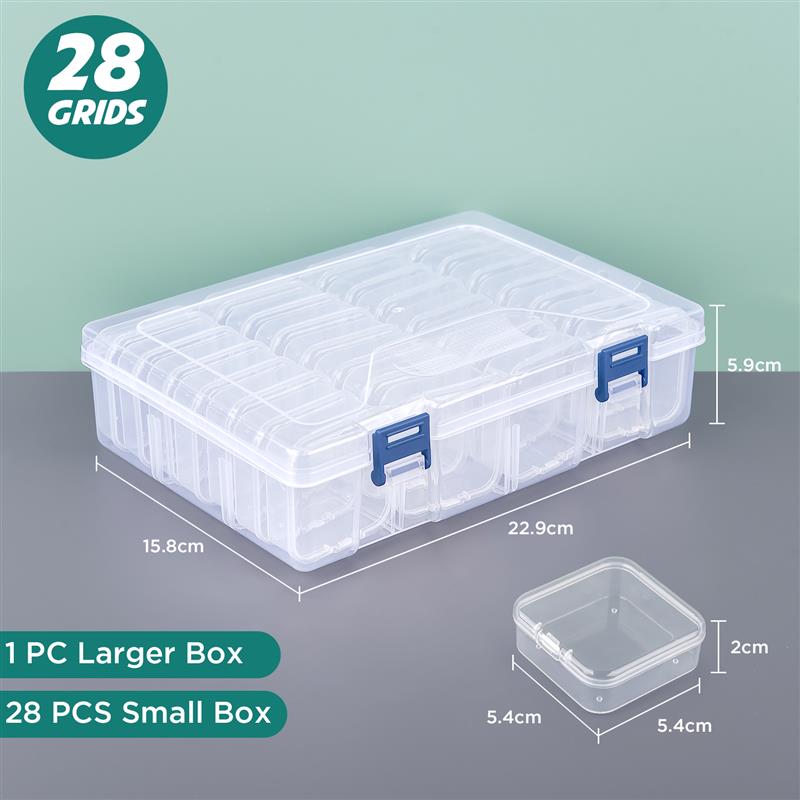 DIY Алмазная картина вышивка ящик для хранения ювелирных изделий для дизайна ногтей Стразы мозаика контейнер для хранения многофункциональный ящик для хранения