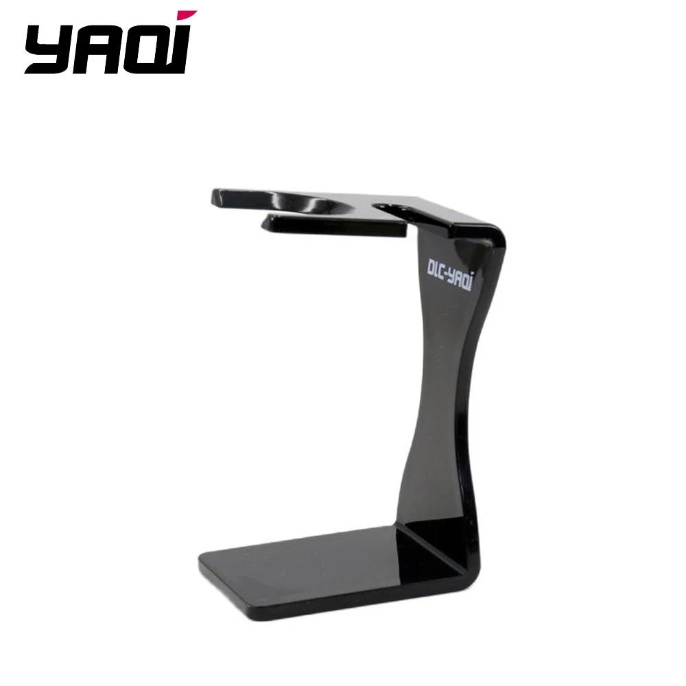 Yaqi Noble Creamy Black White Color Shaving Brush And Razor Holder