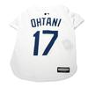 Мир Фэнтези Официальная форма MLB Los Angeles Dodgers Сёхэй Отани Майка для собаки Бейсбольная форма Белый Размер LX