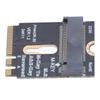 M.2 NVME SSD Convert Adapter M.2 A and E WiFi Port PCIe 4.0 M Key NVME SSD Convert Card for Nvme SSD