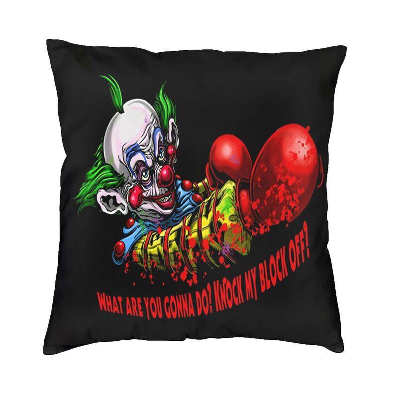 Horror Movie Killer Klowns From Outer Space Pillow Covers Home Decor Kawaii Outdoor Cushions Square Pillowcase