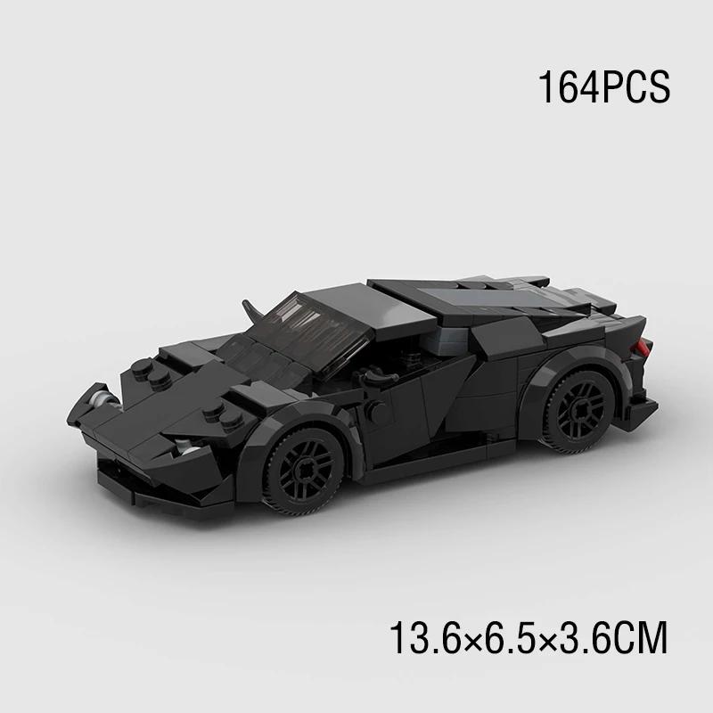MOC Скорость Спорт Супер Гоночный Автомобиль Модель Строительные Блоки DIY Кирпичи Город Технический Ралли Отличный Гоночный Автомобиль Рождественский Подарок Игрушка