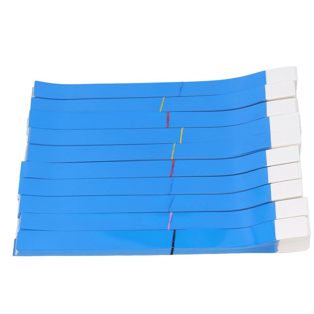 1000pcs Disposable Wristbands Waterproof Tear Resistant Event Paper Bracelets for Children