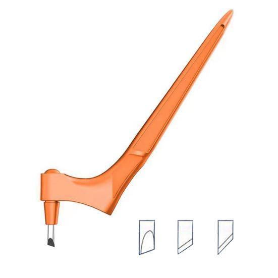 Craft Cutting Pen with 360-Degree Rotating Blades Stainless Steel Art Cut Tool with 3 Interchangeable Blades Crafting Cutter for Stencil Scrapbook DIY