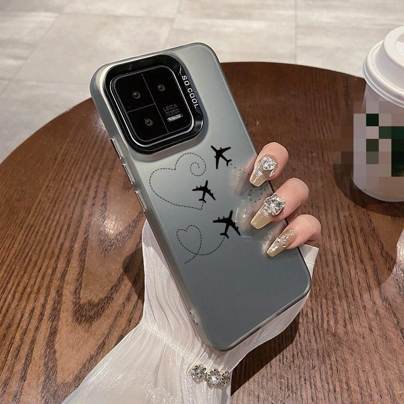 Чехол Airplane Line для iPhone 16 Samsung A55 A35 M35 S24 FE Xiaomi Redmi Note 13 Pro 14C Huawei Honor 200 противоударный бампер для телефона с защитой от царапин