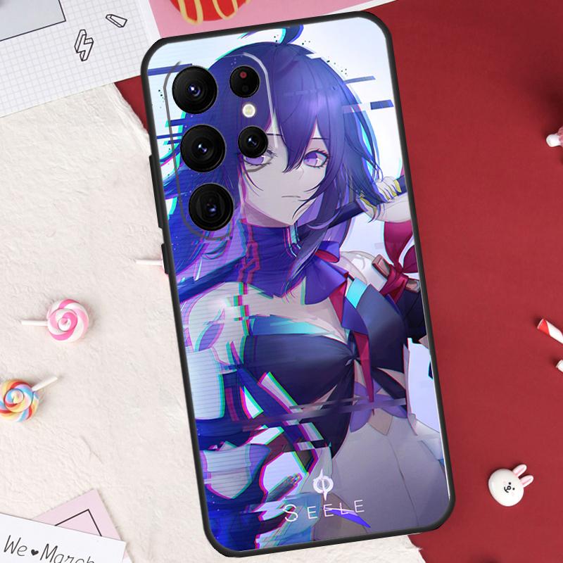 Чехол Honkai Star Rail с персонажем Зеле для Samsung Galaxy S24 FE S20 FE S21 S22 S23 S25 S26 Ultra S10 Plus S25 FE Защитный корпус