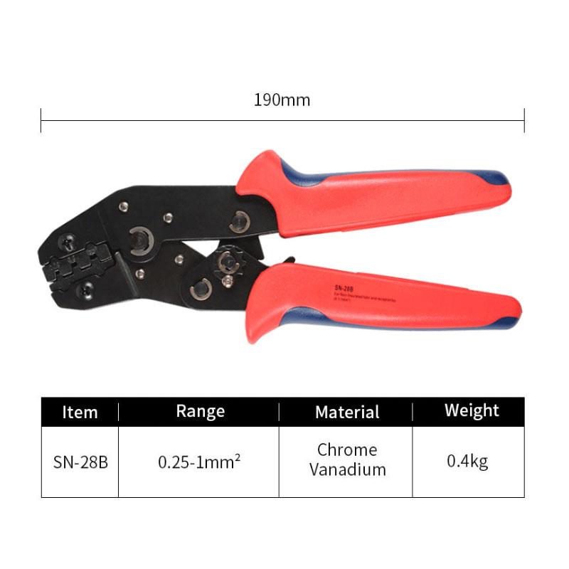 SN-28B SN-48B SN-58B Набор обжимных клещей для JST ZH1.5 2.0PH 2.5XH EH SM Servo Connectors набор инструментов для обжима