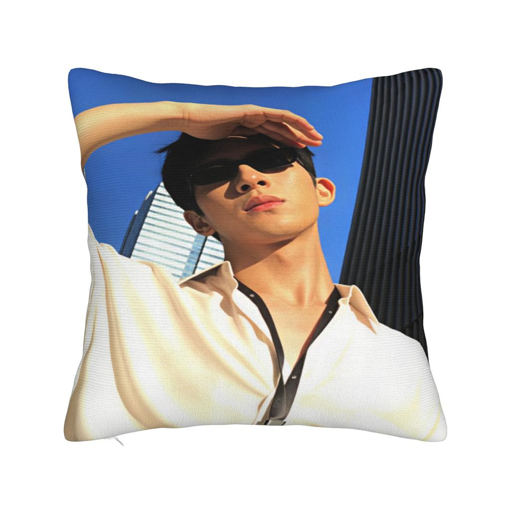 Jing Boran Sun Qian Luke Flora  Pillow Case  Kawaii Pillow Cover Comfy Pillowcases For Chair Sofa Home Decor
