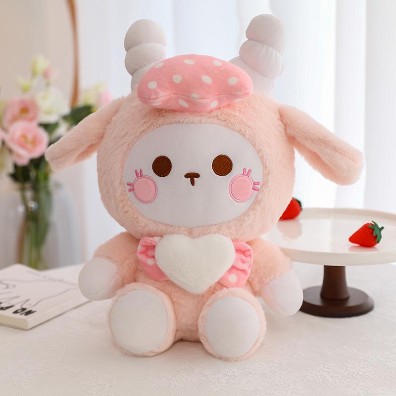 Cute Shiha Sheep Doll Plush Toy Sheep Doll Large Throw Pillow Girls Valentine'S Day Gift Exchange Doll
