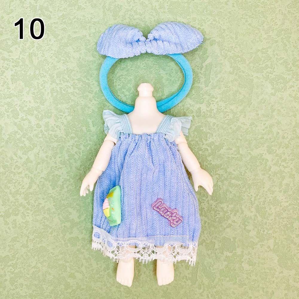 Детский DIY Девочки Высококачественный Наряд 18 Стилей Можно Наряжать Юбочный Костюм 16~17см Кукла/1/8 BJD Кукла