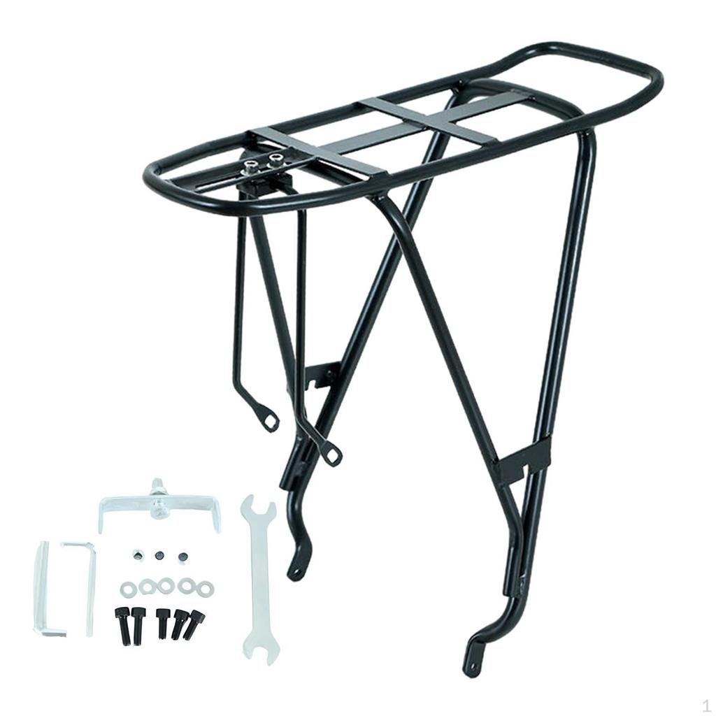 Luggage Carrier Rack, Pannier Rack Mounting Hardware Tailstock Rear Bicycle Bike Cargo for