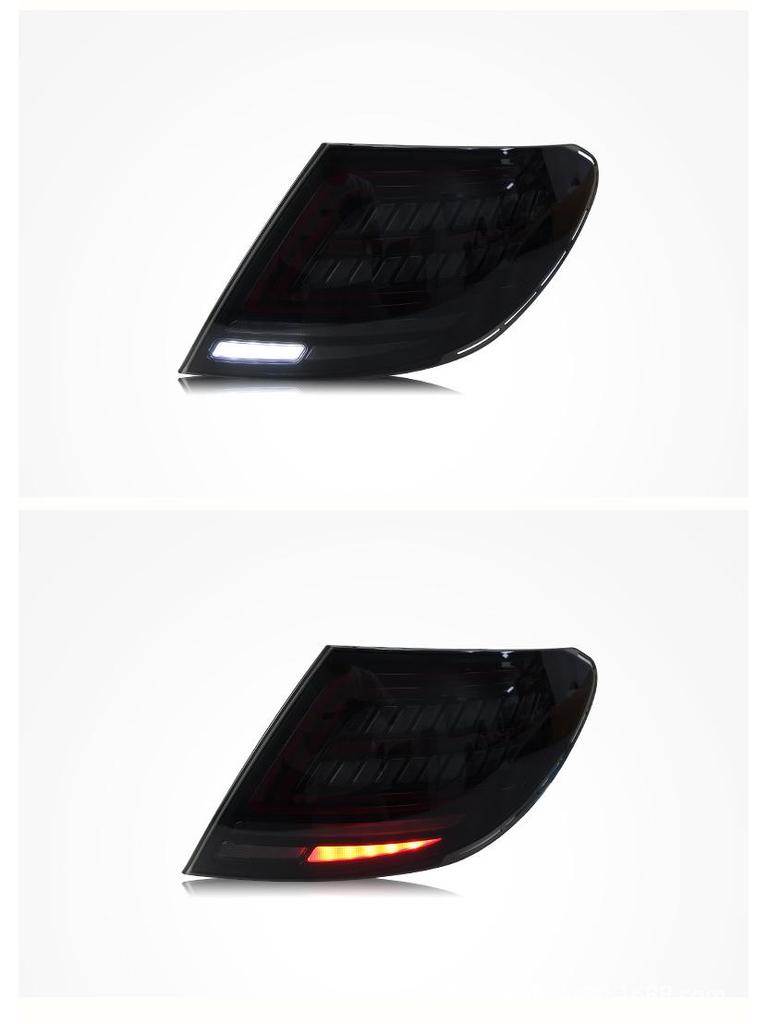 Compatible LED Taillight Assembly with Flowing Turn Signals for 07-14 Mercedes-Benz C-Class W204