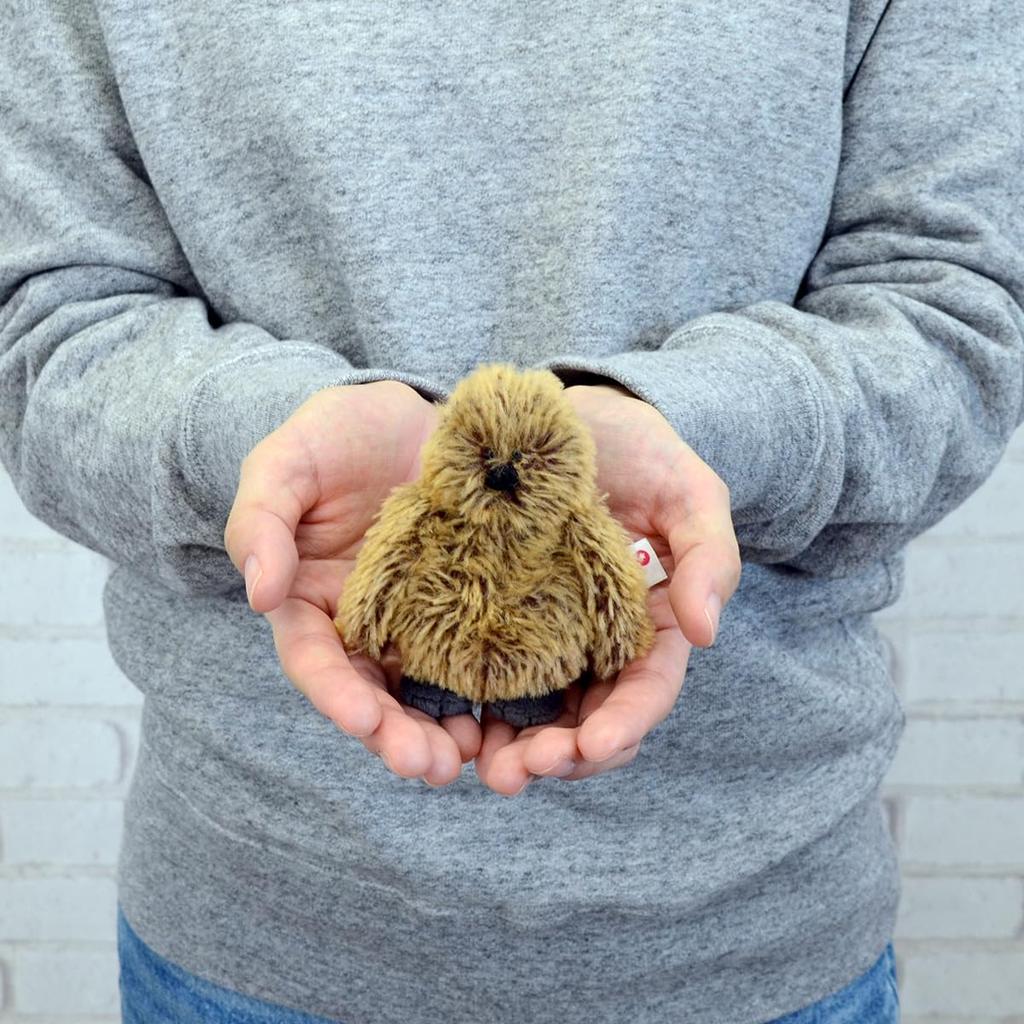 Niki King Penguin Baby Keychain, 10cm, Brown, W10 X D10 X H6cm