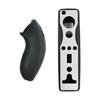 OSTENT Мягкий силиконовый чехол-кармашек для контроллера Nintendo Wii Remote Nunchuk (черный)