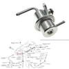 1 X 22670-41B00 Fuel Pressure Regulator 3.5BAR For Nissan 200SX Sentra 1.6L 1.8L