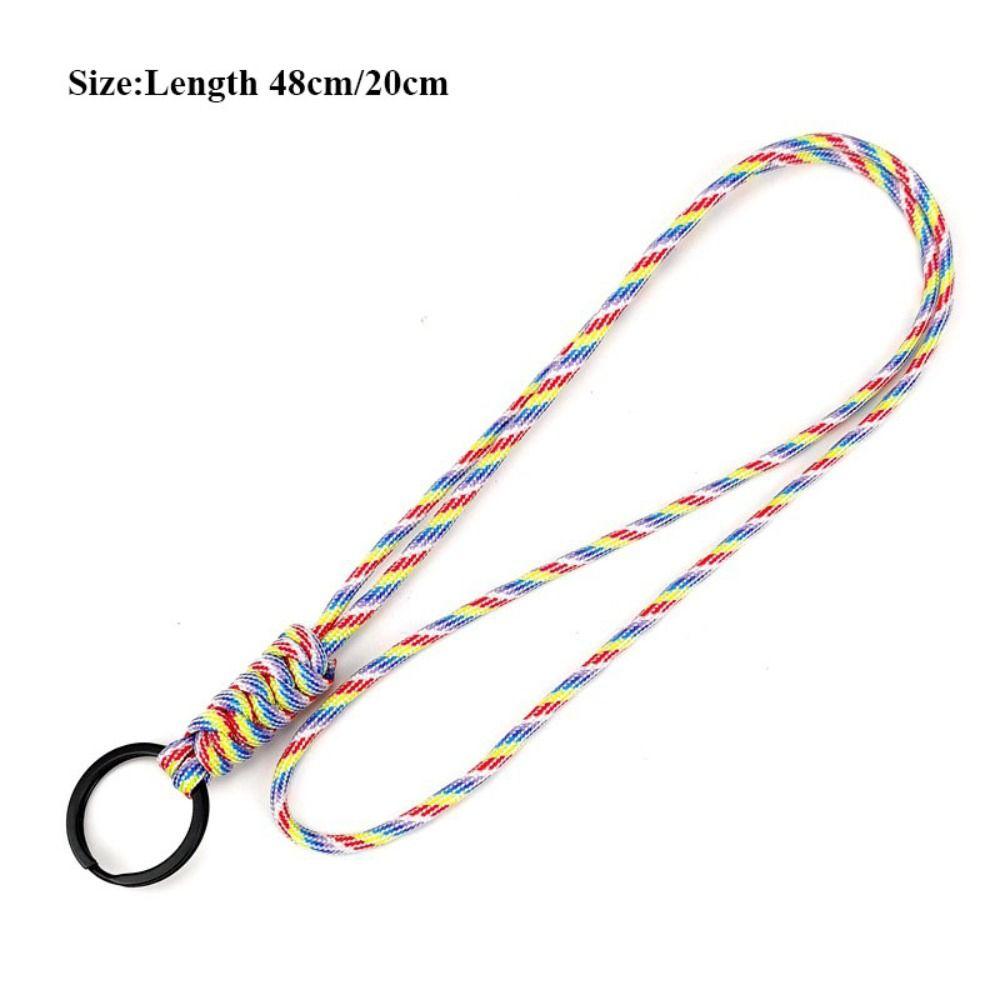 20 стилей Paracord брелок шнурок многофункциональный мобильный телефон шнурок инструмент для отдыха на открытом воздухе
