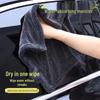 Двухслойное твистовое полотенце для автомойки – Толстое, впитывающее и двустороннее