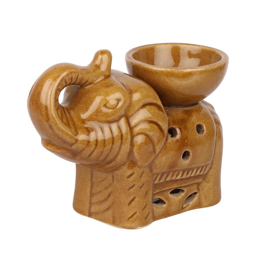 Керамическая аромалампа (коричневый)