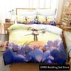 3D Print Anime Frieren Comfortable Duvet Quilt Cover Pillowcase Bedding Set Children Bedroom Decoration Home Textile