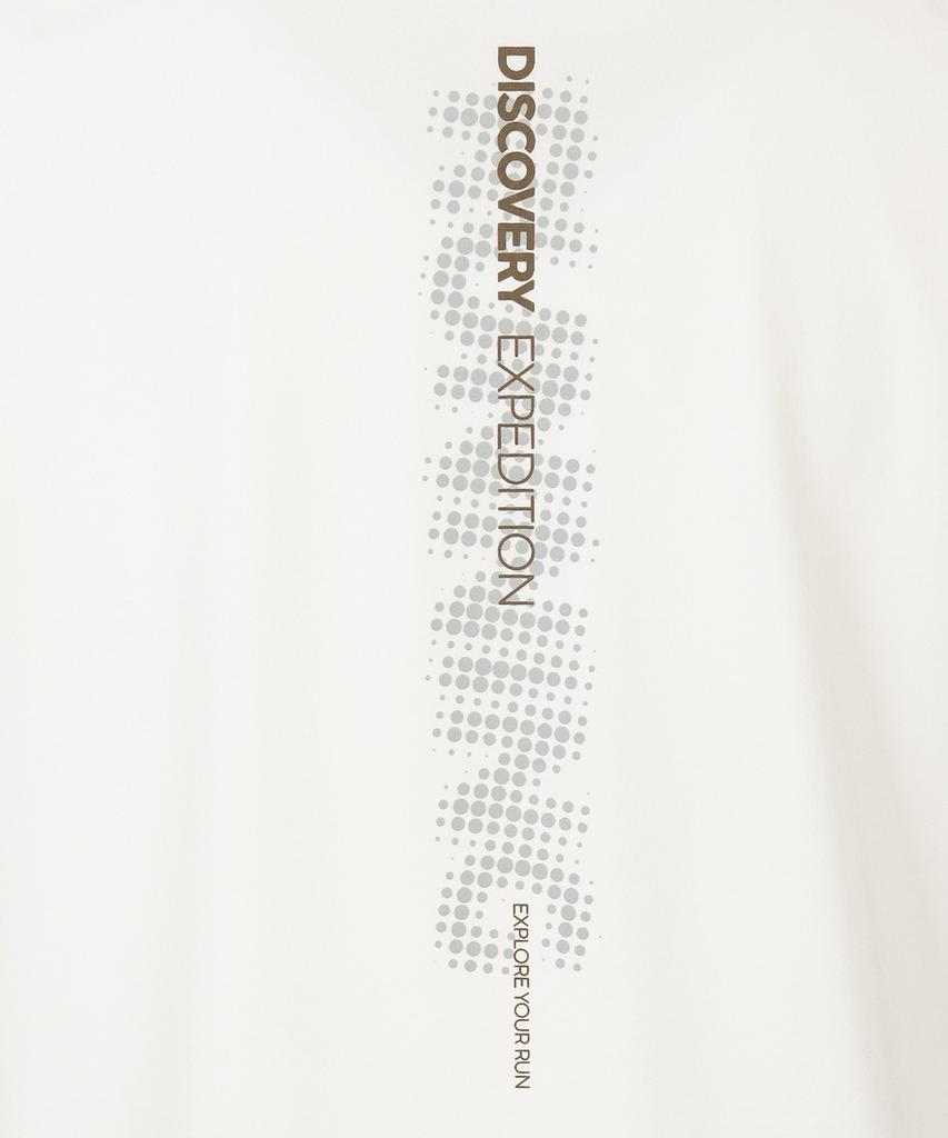 DISCOVERY EXPEDITION Women'S Logo-Point Running T-Shirt (Cream)
