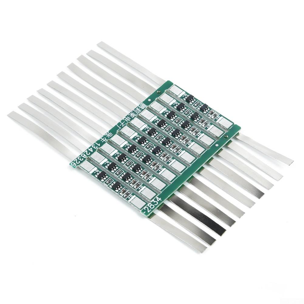 10 X 1S 3A Li-ion 3.7V зарядное устройство для аккумулятора Защитная печатная плата