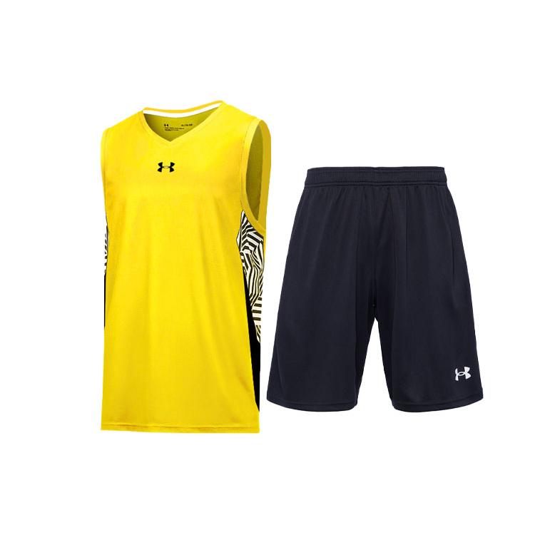 Under Armour Basketball Suit Men's Yellow+Black 23500101-790+21500201-001