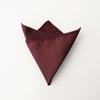 Polyester Men Handkerchief Solid Color Wedding Shirt Accessory Elegant Mens Pocket Square  For Men