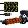 Мотоциклетный подогрев ручек с функцией памяти USB, тип Velcro, для мотоциклов, 6 температурных режимов, с переключателем, защита от холода, горячие ручки, eas