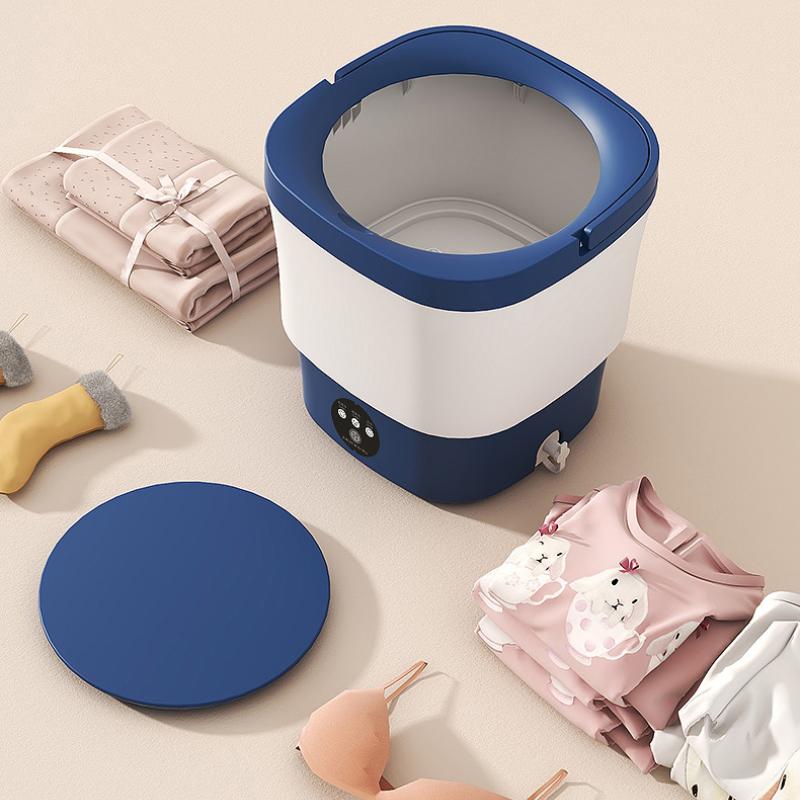 Компактная мини-стиральная машина для нижнего белья Портативная машина для очистки кемпинга на открытом воздухе