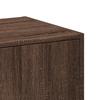 Apothecary Cabinet Brown Oak Effect 30 x 41 x 77.5 cm Particleboard